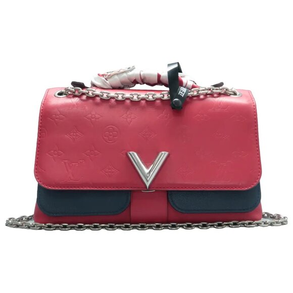 Louis Vuitton Very Red Monogram Leather Satchel 1108-061425 - Picture 1 of 12